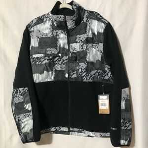The North Face Men's Denali Black Abstract Yosemite Print Jacket Size XL